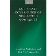 Corporate Governance of Non-listed Companies