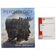Psychology & Launchpad for Psychology (1-Term Access)