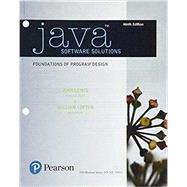 Java Software Solutions, Student Value Edition Plus MyLab Programming with Pearson eText - Access Card Package