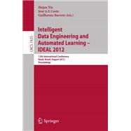 Intelligent Data Engineering and Automated Learning -- Ideal 2012