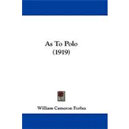 As to Polo