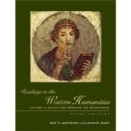 Readings in the Western Humanities, Volume 1