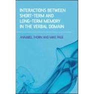 Interactions Between Short-term and Long-term Memory in the Verbal Domain