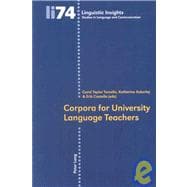 Corpora for University Language Teachers