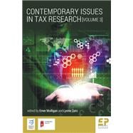 Contemporary Issues in Tax Research (Volume 3)