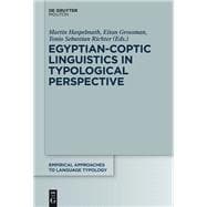 Egyptian-Coptic Linguistics in Typological Perspective