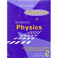 Tutorials in Introductory Physics: Preliminary Edition