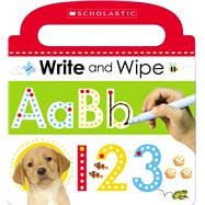 Write and Wipe ABC 123 (Scholastic Early Learners)