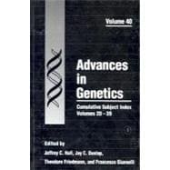 Advances in Genetics: Cumulative Subject Index, Volumes 20-39