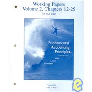 Working Papers (print) Vol 2 to accompany FAP Volume 2 (CH 12-25)