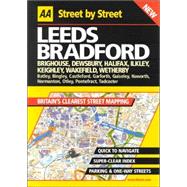 AA Street by Street: Leeds, Bradford, Brighouse, Dewsbury, Halifax, Ilkley, Keig