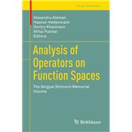 Analysis of Operators on Function Spaces