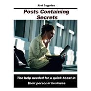 Posts Containing Secrets