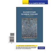 Elementary Number Theory, Books a la Carte Edition