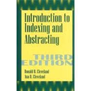 Introduction to Indexing and Abstracting