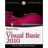 Beginning Visual Basic 2010,9780470636411