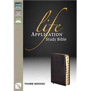 Life Application Study Bible, Thumb Indexed, NASB