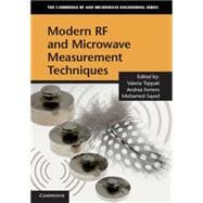 Modern Rf and Microwave Measurement Techniques