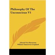 Philosophy of the Unconscious V1