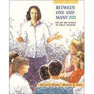 Between One and Many: The Art and Science of Public Speaking with Free Speech Coach Student CD-ROM