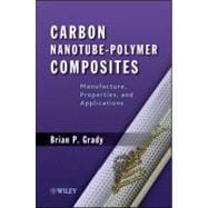 Carbon Nanotube-Polymer Composites Manufacture, Properties, and Applications