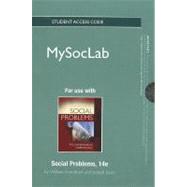 NEW MySocLab without Pearson eText -- Standalone Access Card -- for Social Problems