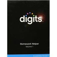 Digits Homework Helper Volume 1 Grade 7