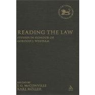 Reading the Law Studies in Honour of Gordon J. Wenham