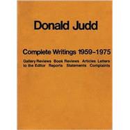 Complete Writings 1959-1975