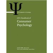 APA Handbook of Consumer Psychology
