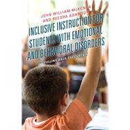 Inclusive Instruction for Students with Emotional and Behavioral Disorders Pulling Back the Curtain