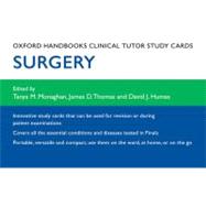 Oxford Handbooks Clinical Tutor Study Cards: Surgery