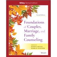 Foundations of Couples, Marriage, and Family Counseling [Rental Edition]