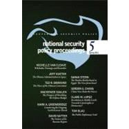 National Security Policy Proceedings