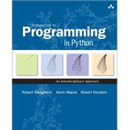 Introduction to Programming in Python  An Interdisciplinary Approach