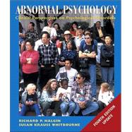 Abnormal Psychology: Clinical Perspectives on Psychological Disorders with MindMap Plus CD-ROM and PowerWeb, Updated 4e