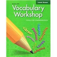 Vocabulary Workshop 2020 SE Level Green Grade 3,9781421716435