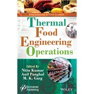 Thermal Food Engineering Operations