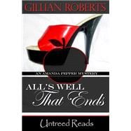 All's Well That Ends (An Amanda Pepper Mystery) book cover, ISBN 9781611876437