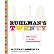 Ruhlman's Twenty 20 Techniques, 100 Recipes, A Cook's Manifesto (The Science of Cooking, Culinary Books, Chef Cookbooks, Cooking Techniques Book)