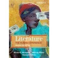 Literature: the Human Experience : Reading and Writing