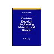 Principles of Electrical Engineering Materials and Devices