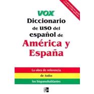 Vox Diccionario de uso del espanol de America y Espana
