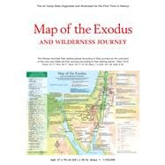Map of the Exodus and Wilderness Journey