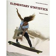 ELEMENTARY STATISTICS CALIFORNIA ED (W/CD ONLY)