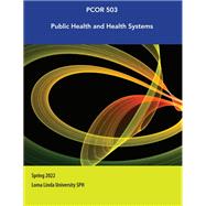 Custom title: PCOR503, Public Health and Healthy Systems