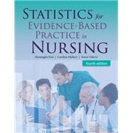 Statistics for Evidence-Based Practice in Nursing book cover, ISBN 9781284306446