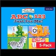 ABC 123 Just For Me! 2016 Activity Book (5-Pack)