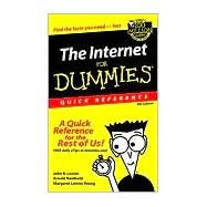 The Internet For Dummies<sup>®</sup>: Quick Reference, 8th Edition