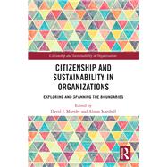 Citizenship and Sustainability in Organizations